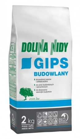 DOLINA NIDY GIPS BUDOWLANY 2KG