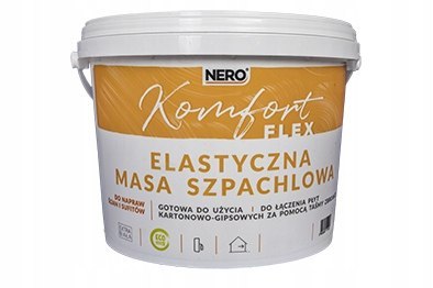 KOMFORT FLEX - Elastyczna masa polimerowa do spoinowania płyt g-k - 5kg