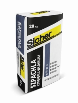SICHER Szpachla Zbrojona Włóknem – 5kg