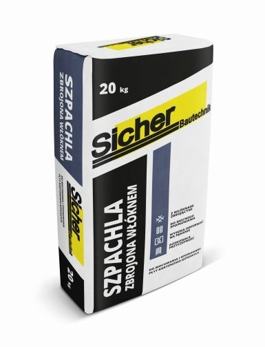SICHER Szpachla Zbrojona Włóknem – 5kg