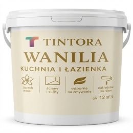 TINTORA – FARBA LATEKSOWA O ZAPACHU WANILII KUCHNIA | ŁAZIENKA 2,5 l