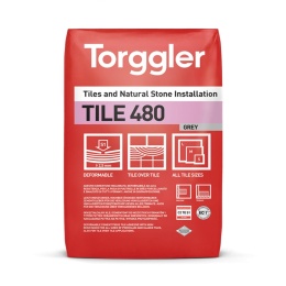 Torggler TILE 480 – wysokoelastyczny klej biały C2TE S1 25 kg