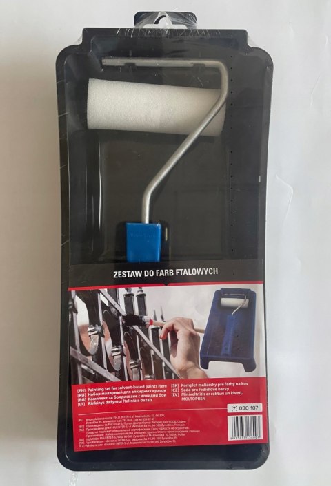 Zestaw malarski do farb ftalowych 10cm