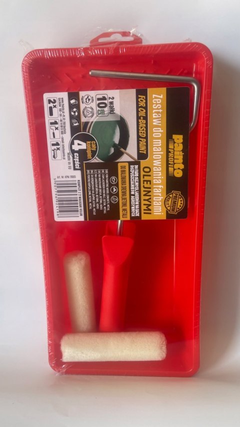 Zestaw malarski z kuwetą Painto VELUR 10 cm